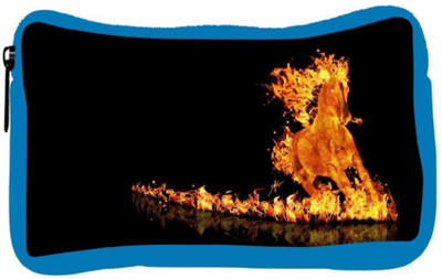 

Snoogg Eco Friendly Canvas Fire Horse Designer Student Pen Pencil Case Coin Purse Pouch Cosmetic Makeup Bag (BLUE) Pouch(Multicolor)