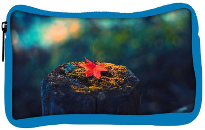 

Snoogg Eco Friendly Canvas Fallen Leaf On The Tree Trunk Designer Student Pen Pencil Case Coin Purse Pouch Cosmetic Makeup Bag (BLUE) Pouch(Multicolor)