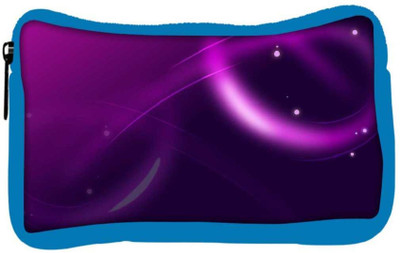 

Snoogg Eco Friendly Canvas Neon Purple Design Designer Student Pen Pencil Case Coin Purse Pouch Cosmetic Makeup Bag (BLUE) Pouch(Multicolor)