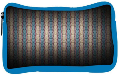 

Snoogg Eco Friendly Canvas Multicolor Pattern Design Designer Student Pen Pencil Case Coin Purse Pouch Cosmetic Makeup Bag (BLUE) Pouch(Multicolor)