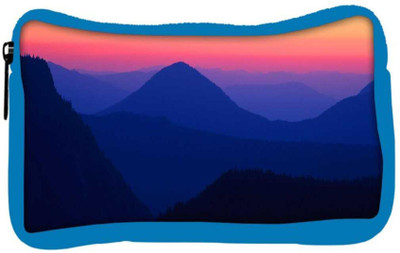 

Snoogg Eco Friendly Canvas Mountain Nite View Designer Student Pen Pencil Case Coin Purse Pouch Cosmetic Makeup Bag (BLUE) Pouch(Multicolor)