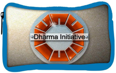

Snoogg Eco Friendly Canvas Dharma Initiative Designer Student Pen Pencil Case Coin Purse Pouch Cosmetic Makeup Bag (BLUE) Pouch(Multicolor)