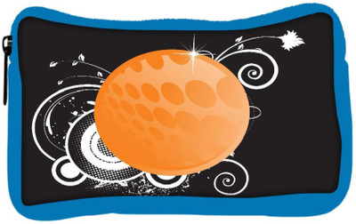 

Snoogg Eco Friendly Canvas Abstract Floral Frame Background Student Pen Pencil Case Coin Purse Pouch Cosmetic Makeup Bag (BLUE) Pouch(Multicolor)