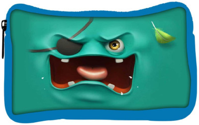 

Snoogg Eco Friendly Canvas Pirate Ghost 2682 Student Pen Pencil Case Coin Purse Pouch Cosmetic Makeup Bag (BLUE) Pouch(Multicolor)