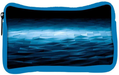 

Snoogg Eco Friendly Canvas Patternd Abstract Design Designer Student Pen Pencil Case Coin Purse Pouch Cosmetic Makeup Bag (BLUE) Pouch(Multicolor)
