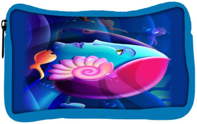 

Snoogg Eco Friendly Canvas Mermaid Head 2879 Student Pen Pencil Case Coin Purse Pouch Cosmetic Makeup Bag (BLUE) Pouch(Multicolor)