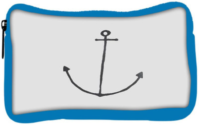 

Snoogg Eco Friendly Canvas Anchor Wallpaper Student Pen Pencil Case Coin Purse Pouch Cosmetic Makeup Bag (BLUE) Pouch(Multicolor)