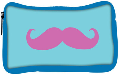 

Snoogg Eco Friendly Canvas I Mustache You Student Pen Pencil Case Coin Purse Pouch Cosmetic Makeup Bag (BLUE) Pouch(Multicolor)