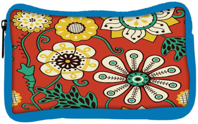 

Snoogg Eco Friendly Canvas Colorful Floral Seamless Pattern In Cartoon Style Seamless Pattern Student Pen Pencil Case Coin Purse Pouch Cosmetic Makeup Bag (BLUE) Pouch(Multicolor)