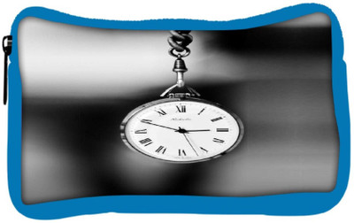 

Snoogg Eco Friendly Canvas Vintage Pocket Clock Student Pen Pencil Case Coin Purse Pouch Cosmetic Makeup Bag (BLUE) Pouch(Multicolor)