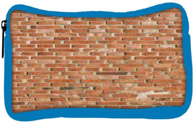

Snoogg Eco Friendly Canvas Bricks Wall Designer Student Pen Pencil Case Coin Purse Pouch Cosmetic Makeup Bag (BLUE) Pouch(Multicolor)