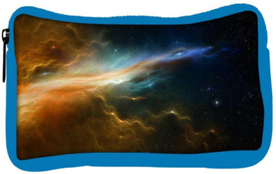 

Snoogg Eco Friendly Canvas Galaxy Designer Student Pen Pencil Case Coin Purse Pouch Cosmetic Makeup Bag (BLUE) Pouch(Multicolor)