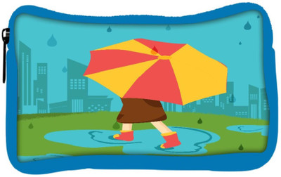 

Snoogg Eco Friendly Canvas Abstract Rainy Season Background With Waterdrops And Clouds Student Pen Pencil Case Coin Purse Pouch Cosmetic Makeup Bag (BLUE) Pouch(Multicolor)