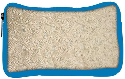 

Snoogg Eco Friendly Canvas Abstract Golden Feathers Designer Student Pen Pencil Case Coin Purse Pouch Cosmetic Makeup Bag (BLUE) Pouch(Multicolor)