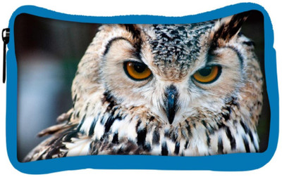 

Snoogg Eco Friendly Canvas Owl Close Up Portrait Student Pen Pencil Case Coin Purse Pouch Cosmetic Makeup Bag (BLUE) Pouch(Multicolor)