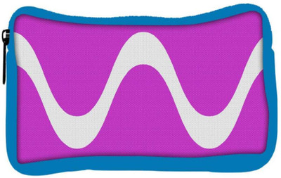 

Snoogg Eco Friendly Canvas Wave Forms Pink Designer Student Pen Pencil Case Coin Purse Pouch Cosmetic Makeup Bag (BLUE) Pouch(Multicolor)