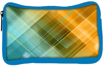 

Snoogg Eco Friendly Canvas Checkered Designer Student Pen Pencil Case Coin Purse Pouch Cosmetic Makeup Bag (BLUE) Pouch(Multicolor)