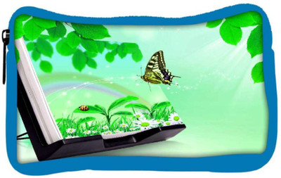 

Snoogg Eco Friendly Canvas Nature Butterfly Designer Student Pen Pencil Case Coin Purse Pouch Cosmetic Makeup Bag (BLUE) Pouch(Multicolor)