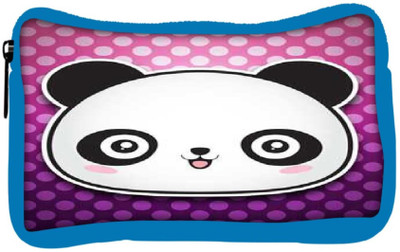 

Snoogg Eco Friendly Canvas Cute Panda Student Pen Pencil Case Coin Purse Pouch Cosmetic Makeup Bag (BLUE) Pouch(Multicolor)