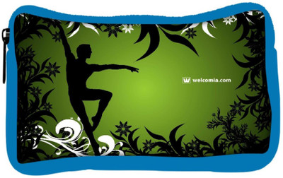

Snoogg Eco Friendly Canvas Ballet Dancer Student Pen Pencil Case Coin Purse Pouch Cosmetic Makeup Bag (BLUE) Pouch(Multicolor)