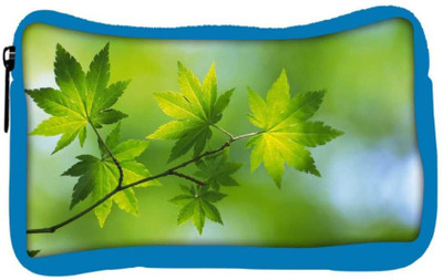 

Snoogg Eco Friendly Canvas Green Leaves On Tree Designer Student Pen Pencil Case Coin Purse Pouch Cosmetic Makeup Bag (BLUE) Pouch(Multicolor)