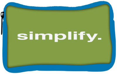 

Snoogg Eco Friendly Canvas Simplify Student Pen Pencil Case Coin Purse Pouch Cosmetic Makeup Bag (BLUE) Pouch(Multicolor)