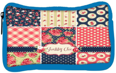 

Snoogg Eco Friendly Canvas Shabby Chic Rose Patterns And Seamless Backgrounds Student Pen Pencil Case Coin Purse Pouch Cosmetic Makeup Bag (BLUE) Pouch(Multicolor)