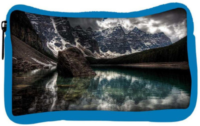 

Snoogg Eco Friendly Canvas Lake View Designer Student Pen Pencil Case Coin Purse Pouch Cosmetic Makeup Bag (BLUE) Pouch(Multicolor)