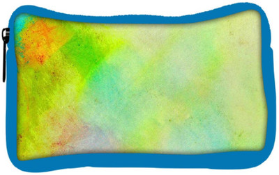 

Snoogg Eco Friendly Canvas Light Strokes Student Pen Pencil Case Coin Purse Pouch Cosmetic Makeup Bag (BLUE) Pouch(Multicolor)
