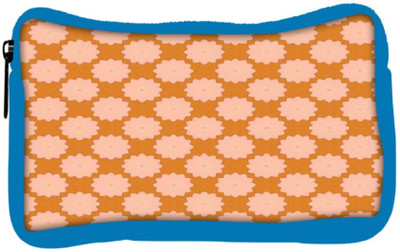 

Snoogg Eco Friendly Canvas Flora Pattern Design Student Pen Pencil Case Coin Purse Pouch Cosmetic Makeup Bag (BLUE) Pouch(Multicolor)