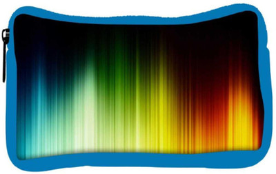 

Snoogg Eco Friendly Canvas Multicolor Pattern Design Designer Student Pen Pencil Case Coin Purse Pouch Cosmetic Makeup Bag (BLUE) Pouch(Multicolor)