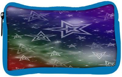 

Snoogg Eco Friendly Canvas White Stars 2378 Student Pen Pencil Case Coin Purse Pouch Cosmetic Makeup Bag (BLUE) Pouch(Multicolor)