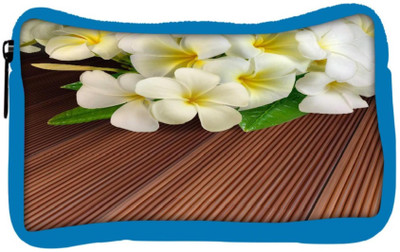 

Snoogg Eco Friendly Canvas Butterfly On Flowers Student Pen Pencil Case Coin Purse Pouch Cosmetic Makeup Bag (BLUE) Pouch(Multicolor)