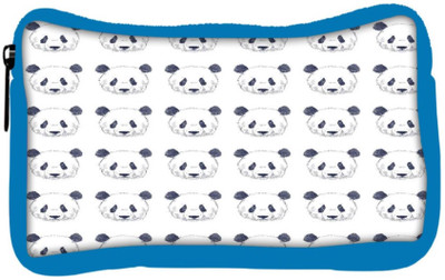 

Snoogg Eco Friendly Canvas Cute Panda Black And White Pattern Student Pen Pencil Case Coin Purse Pouch Cosmetic Makeup Bag (BLUE) Pouch(Multicolor)