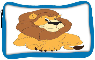 

Snoogg Eco Friendly Canvas Lion Student Pen Pencil Case Coin Purse Pouch Cosmetic Makeup Bag (BLUE) Pouch(Multicolor)