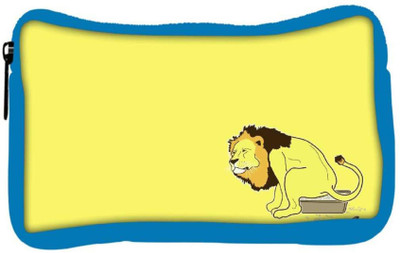 

Snoogg Eco Friendly Canvas The Lion On The Pot Designer Student Pen Pencil Case Coin Purse Pouch Cosmetic Makeup Bag (BLUE) Pouch(Multicolor)