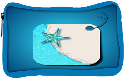 

Snoogg Eco Friendly Canvas Abstract Summer Background Student Pen Pencil Case Coin Purse Pouch Cosmetic Makeup Bag (BLUE) Pouch(Multicolor)