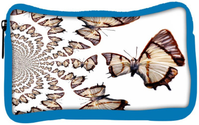 

Snoogg Eco Friendly Canvas Kaleidoscopic Butterflies Student Pen Pencil Case Coin Purse Pouch Cosmetic Makeup Bag (BLUE) Pouch(Multicolor)