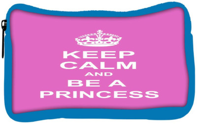 

Snoogg Eco Friendly Canvas Keep Calm Princess Student Pen Pencil Case Coin Purse Pouch Cosmetic Makeup Bag (BLUE) Pouch(Multicolor)