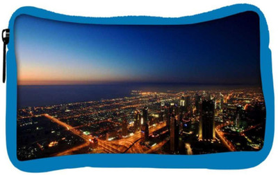 

Snoogg Eco Friendly Canvas City At Night Designer Student Pen Pencil Case Coin Purse Pouch Cosmetic Makeup Bag (BLUE) Pouch(Multicolor)