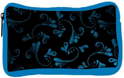 

Snoogg Eco Friendly Canvas Blue Abstract Design Designer Student Pen Pencil Case Coin Purse Pouch Cosmetic Makeup Bag (BLUE) Pouch(Multicolor)