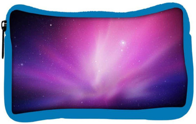 

Snoogg Eco Friendly Canvas Aurora Snow Designer Student Pen Pencil Case Coin Purse Pouch Cosmetic Makeup Bag (BLUE) Pouch(Multicolor)