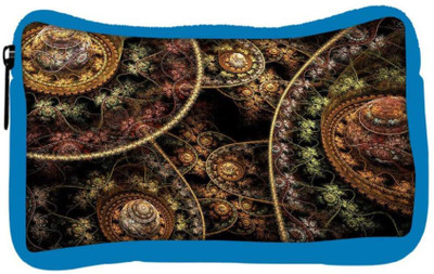 

Snoogg Eco Friendly Canvas Fractal Domes Designer Student Pen Pencil Case Coin Purse Pouch Cosmetic Makeup Bag (BLUE) Pouch(Multicolor)