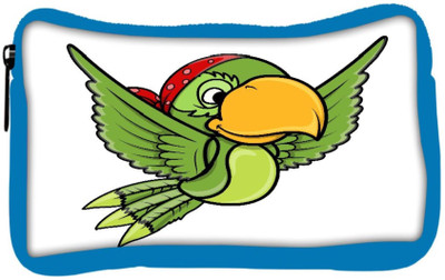 

Snoogg Eco Friendly Canvas Flying Parrot Vector Cartoon Illustration Student Pen Pencil Case Coin Purse Pouch Cosmetic Makeup Bag (BLUE) Pouch(Multicolor)