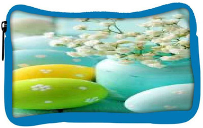 

Snoogg Eco Friendly Canvas Colorful Egg Designer Student Pen Pencil Case Coin Purse Pouch Cosmetic Makeup Bag (BLUE) Pouch(Multicolor)