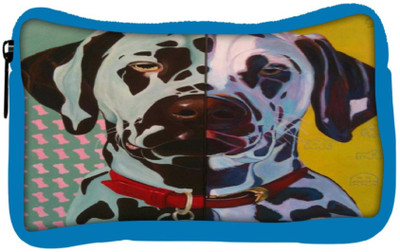 

Snoogg Eco Friendly Canvas Digital Dog Student Pen Pencil Case Coin Purse Pouch Cosmetic Makeup Bag (BLUE) Pouch(Multicolor)