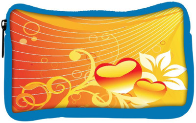 

Snoogg Eco Friendly Canvas Abstract Romantic Wallpaper Of Floral Themes In Orange Student Pen Pencil Case Coin Purse Pouch Cosmetic Makeup Bag (BLUE) Pouch(Multicolor)