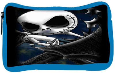 

Snoogg Eco Friendly Canvas Naughty Ghost Designer Student Pen Pencil Case Coin Purse Pouch Cosmetic Makeup Bag (BLUE) Pouch(Multicolor)