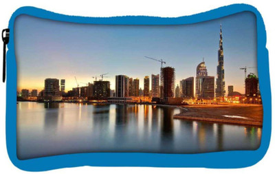 

Snoogg Eco Friendly Canvas Dubai The Dream City Designer Student Pen Pencil Case Coin Purse Pouch Cosmetic Makeup Bag (BLUE) Pouch(Multicolor)
