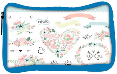 

Snoogg Eco Friendly Canvas Wedding Graphic Set Student Pen Pencil Case Coin Purse Pouch Cosmetic Makeup Bag (BLUE) Pouch(Multicolor)